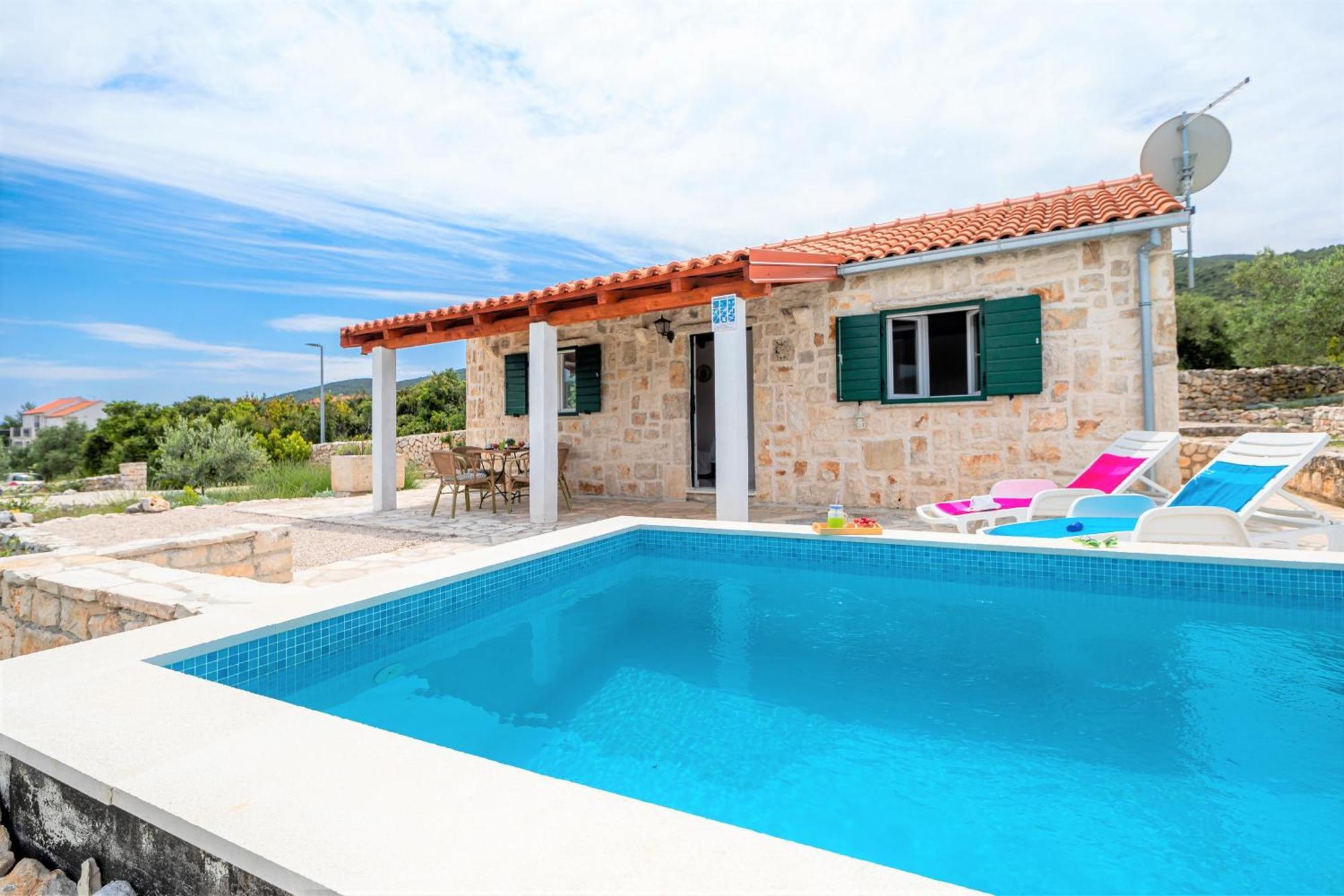 Vineyard House & Olive Grove House Villa Račišće Eksteriør bilde