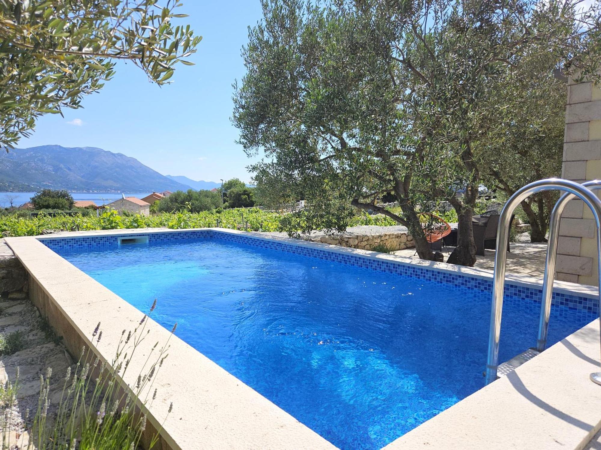 Vineyard House & Olive Grove House Villa Račišće Eksteriør bilde