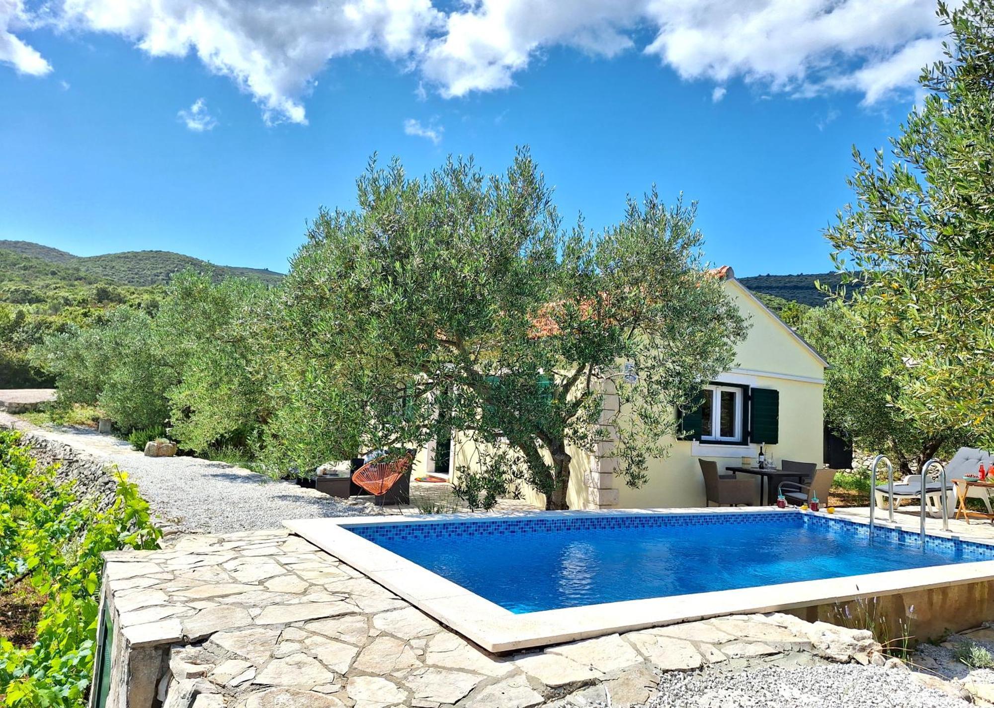 Vineyard House & Olive Grove House Villa Račišće Eksteriør bilde