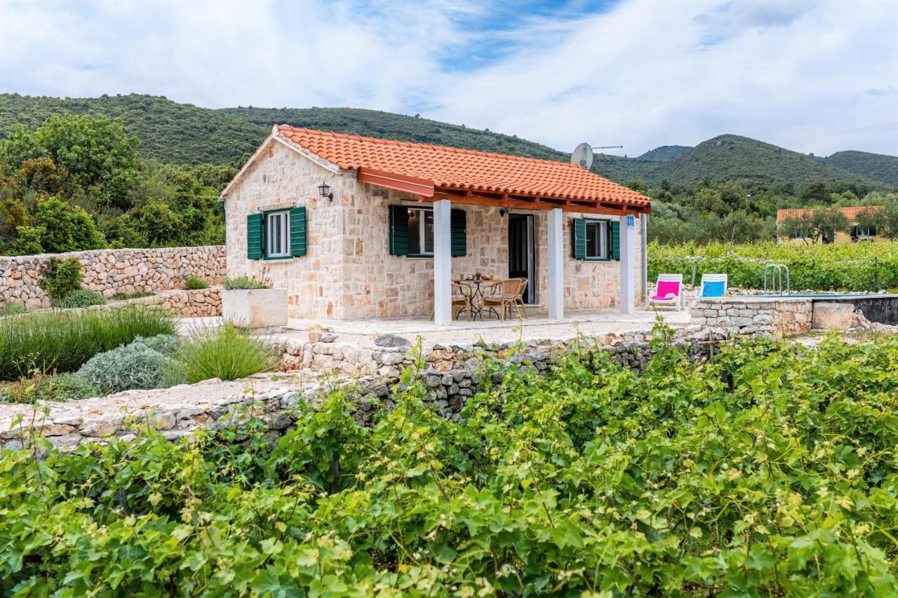 Vineyard House & Olive Grove House Villa Račišće Eksteriør bilde